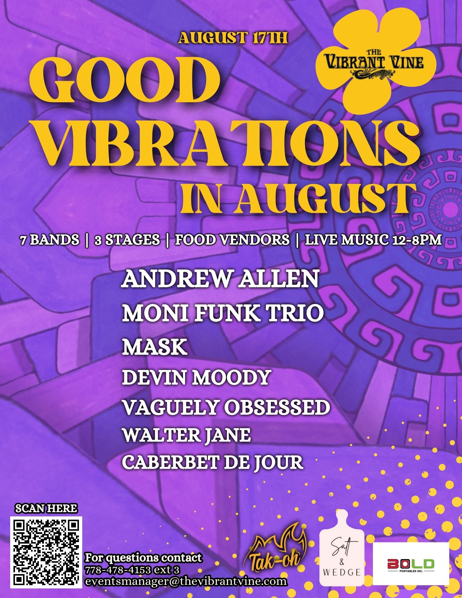 Concerts & Shows - The Vibrant Vine Winery