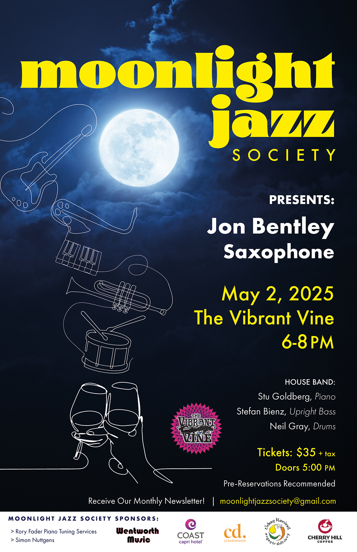 Moonlight Jazz Society presents: Jon Bentley